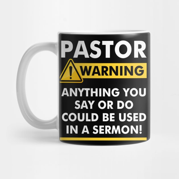 Funny Pastor Biblical Clothing For Adults Preacher by TeddyTees